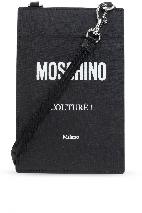 Moschino Document case with logo